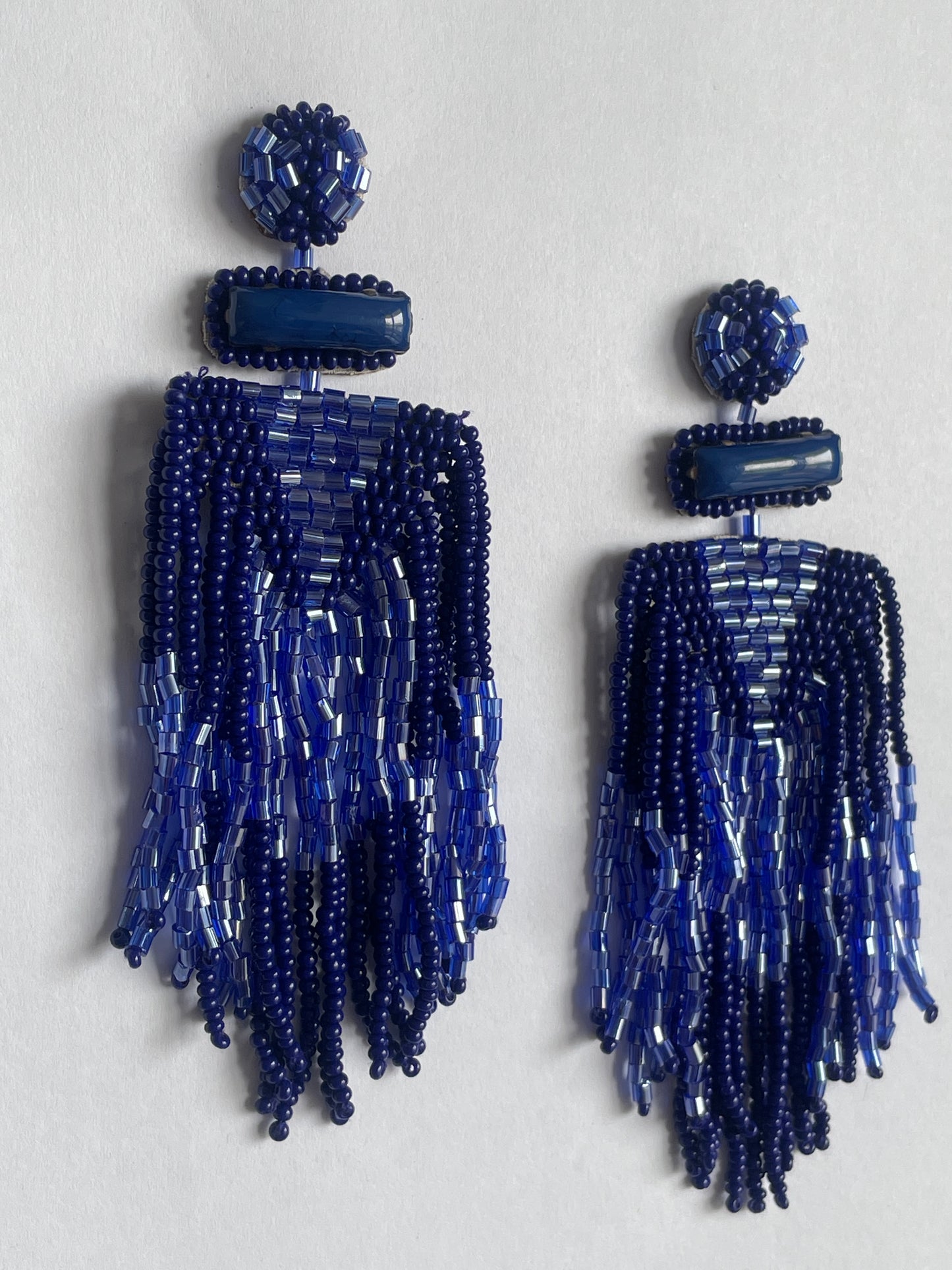 Beaded Tassel Earrings