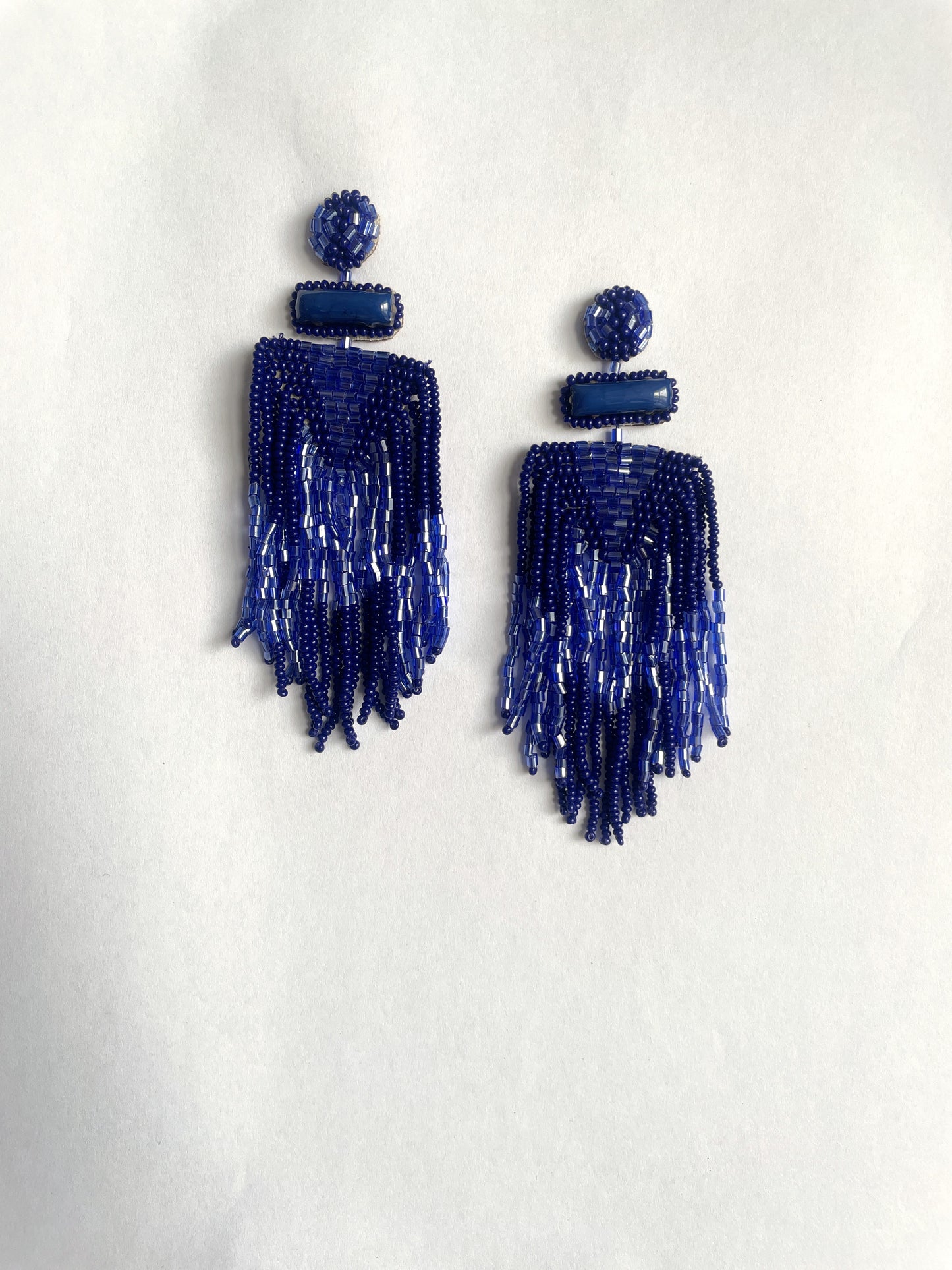 Beaded Tassel Earrings