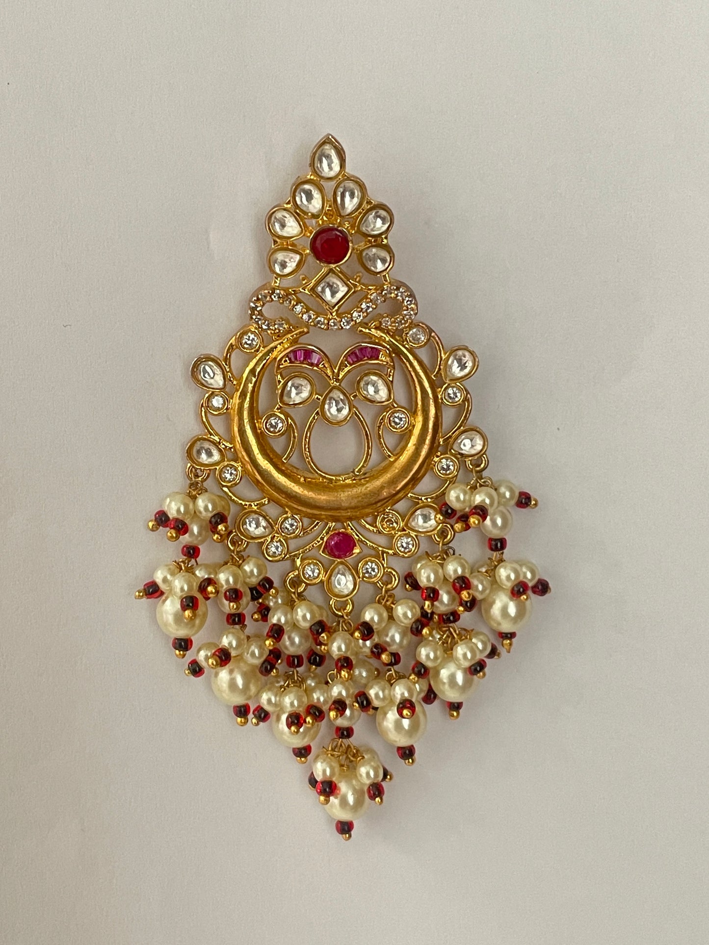 Kundan Chandelier Earrings