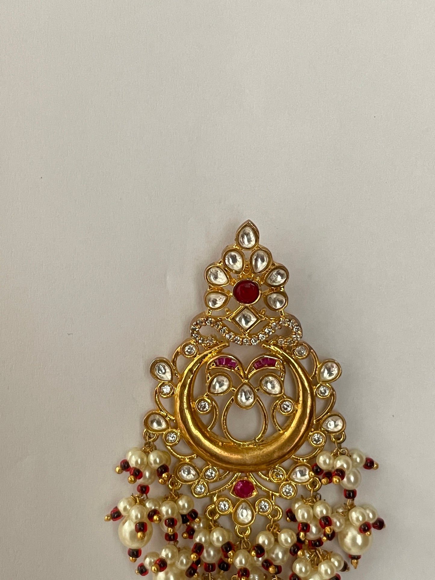 Kundan Chandelier Earrings