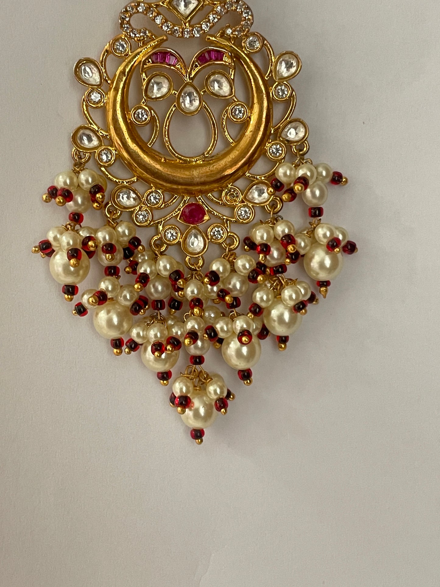 Kundan Chandelier Earrings