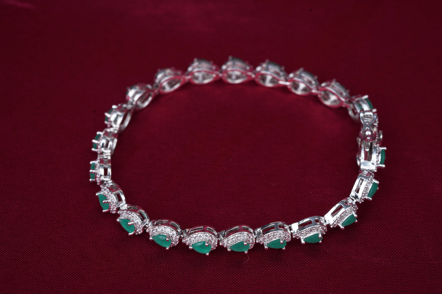 Tear Drop Zircon Bracelet