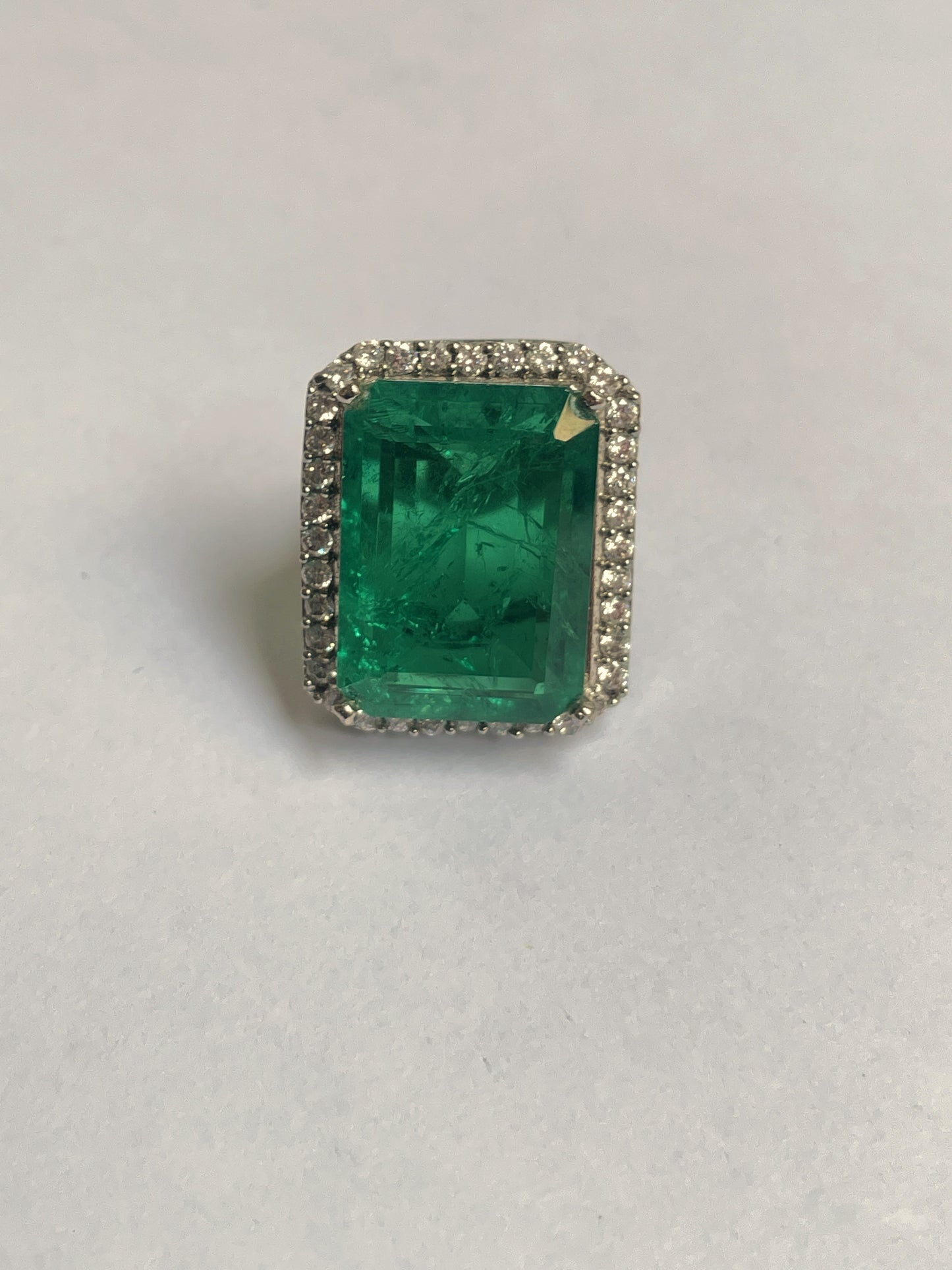 Green Doublet Ring