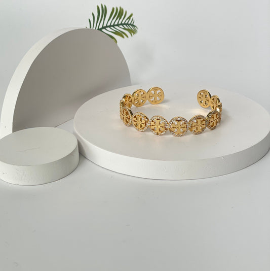 Gold Plated CuffStudio6Jewels