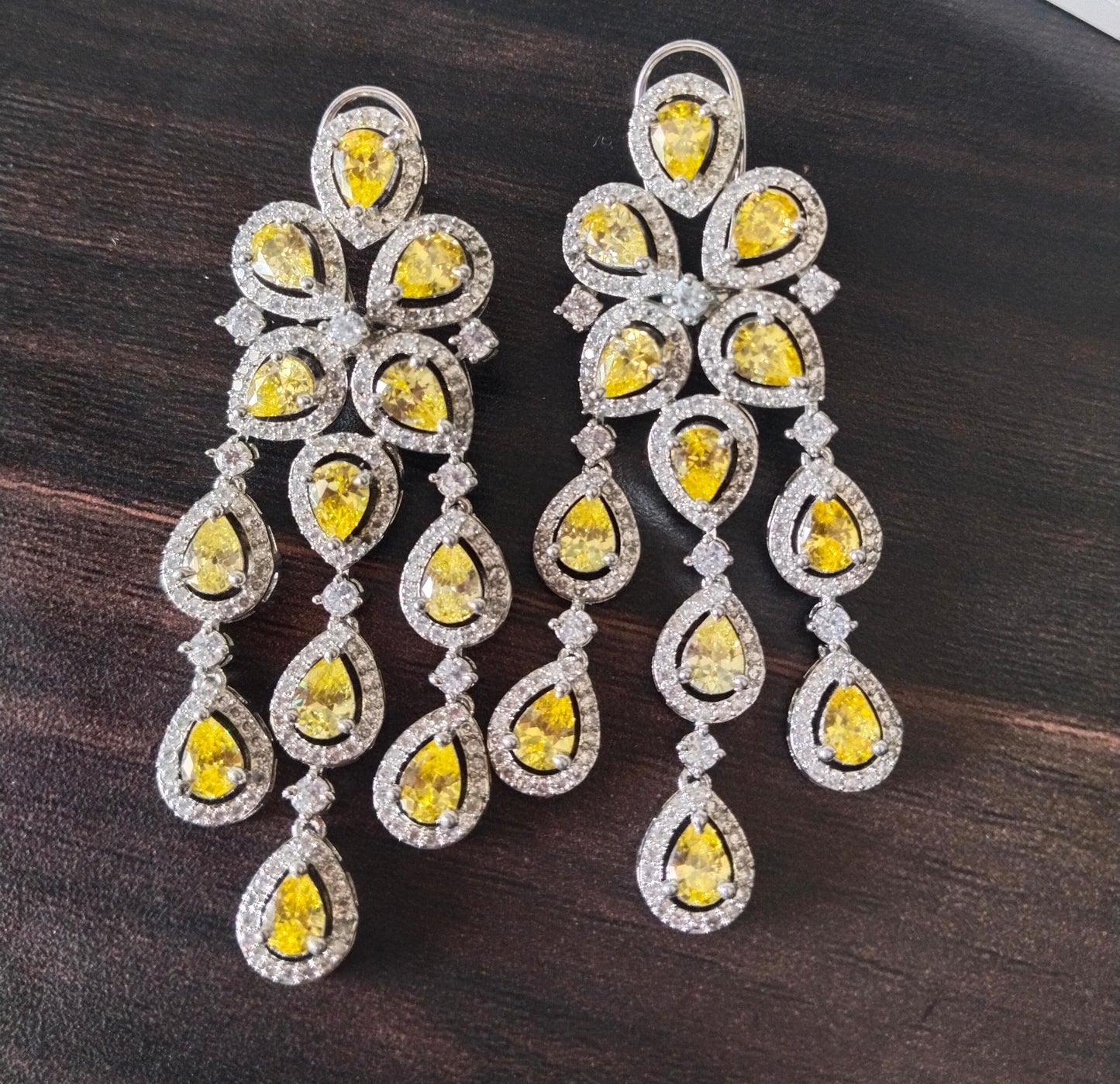 Coloured Zircon Danglers